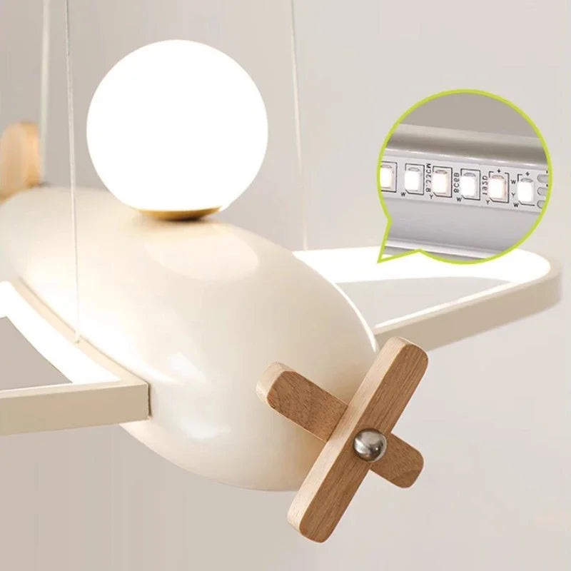 lustre moderne pour chambre d'enfants créatif et simple - vue 6 sur 10