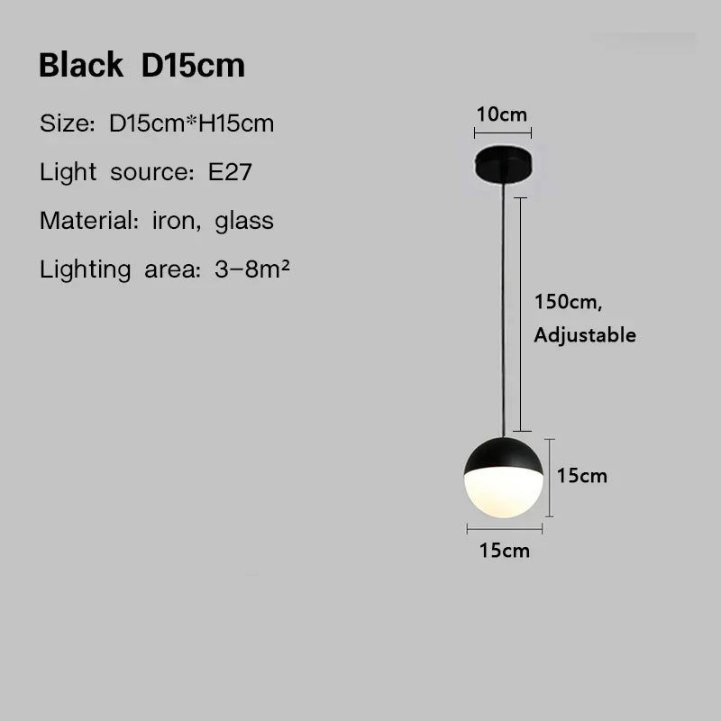 lustre moderne en verre pour décoration intérieure élégante - vue 9 sur 10