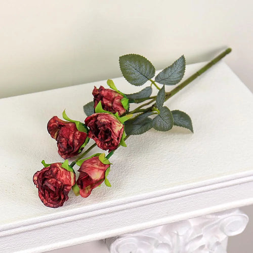 fleurs de rose artificielles pour mariage anniversaire et décoration festive - vue 13 sur 13