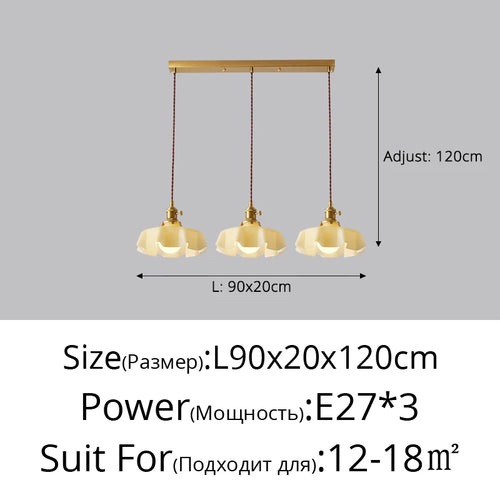 lustre plissé simple pour décoration intérieure éclairage doux - vue 17 sur 17