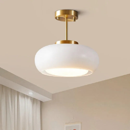 Plafonnier Moyen Simple Bauhaus Egg Tart - vue 2 sur 10