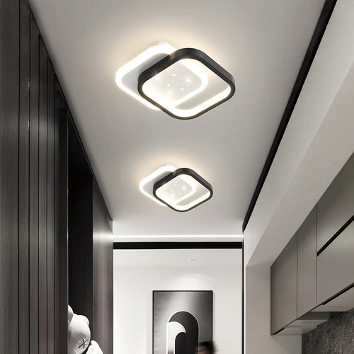 plafonnier led minimaliste moderne pour extérieur - vue 4 sur 14