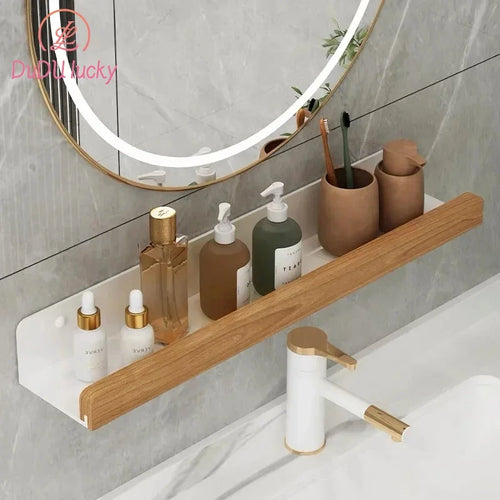 etagère murale de rangement pour salle de bain - vue 3 sur 14