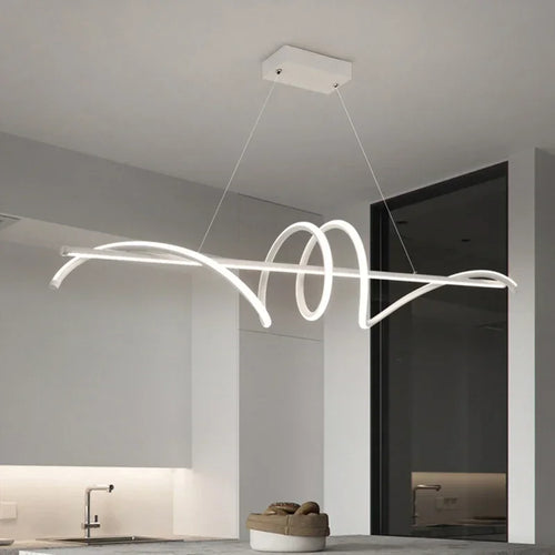 suspension moderne à led pour décoration intérieure élégante - vue 2 sur 8