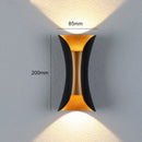 applique murale led moderne en aluminium étanche pour décoration extérieure