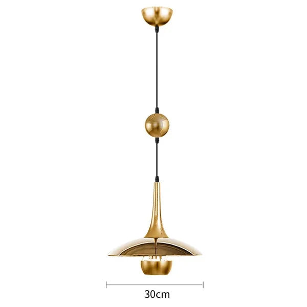lustre soucoupe volante créatif moderne réglable pour intérieur décoratif - vue 12 sur 12
