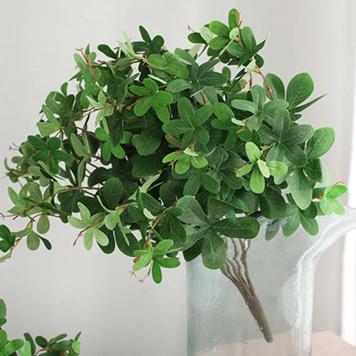 plante verte artificielle suspendue cloche bouquet décoratif pour fête - vue 8 sur 8