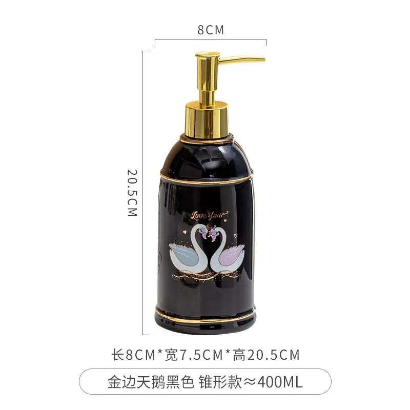 distributeur de savon céramique pour gel douche et désinfectant - vue 16 sur 30