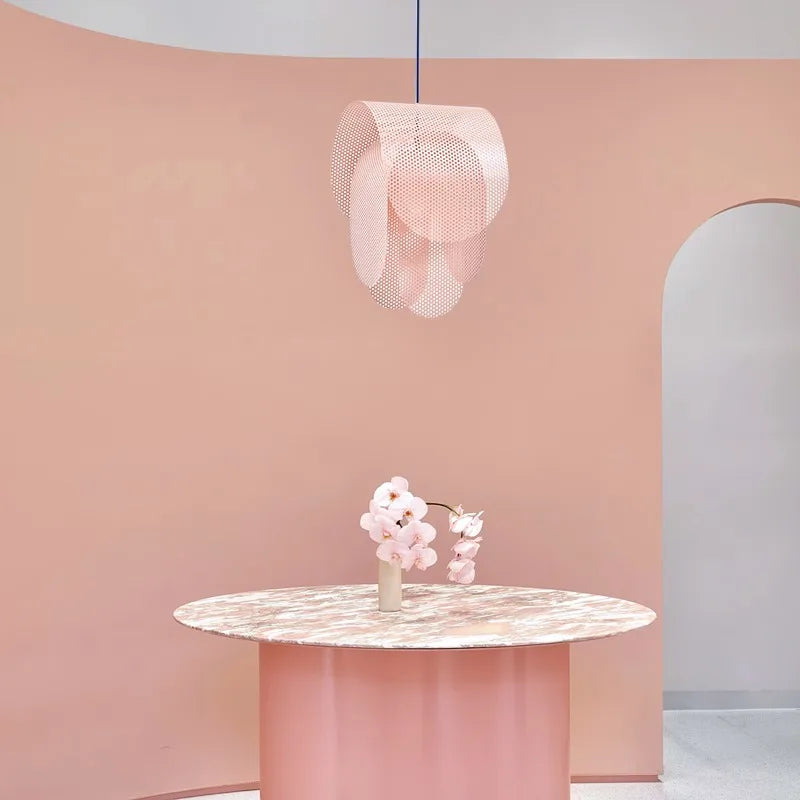 suspension nordic simple rose pour décoration chambre enfant - vue 3 sur 10
