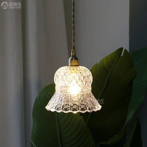 suspension en verre transparent pour éclairage moderne et élégant - vue 2 sur 9