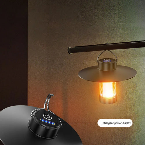 lampe de camping led magnétique lumière d'urgence portable et rechargeable - vue 3 sur 6