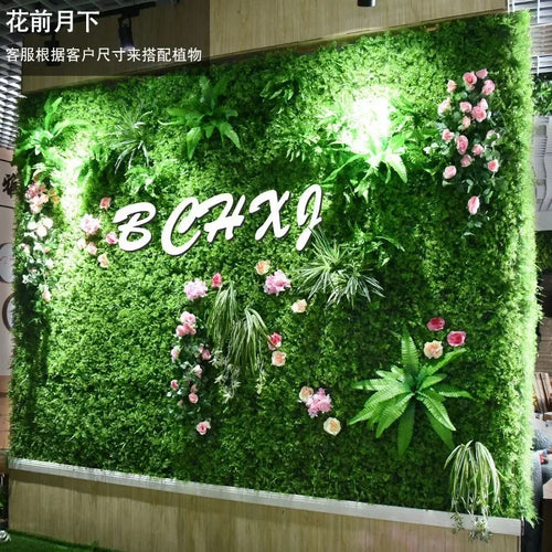 décoration végétale murale verte pour intérieur élégant - vue 10 sur 25