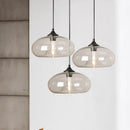 suspension modernes en verre pour restaurant bar boutique