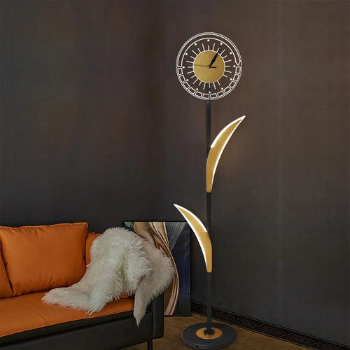 Lampadaires nordiques avec horloge LED - vue 3 sur 9