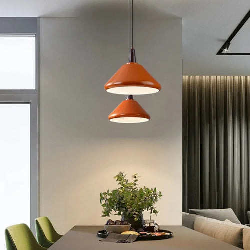 lustre macarone led design moderne pour intérieur élégant - vue 2 sur 8