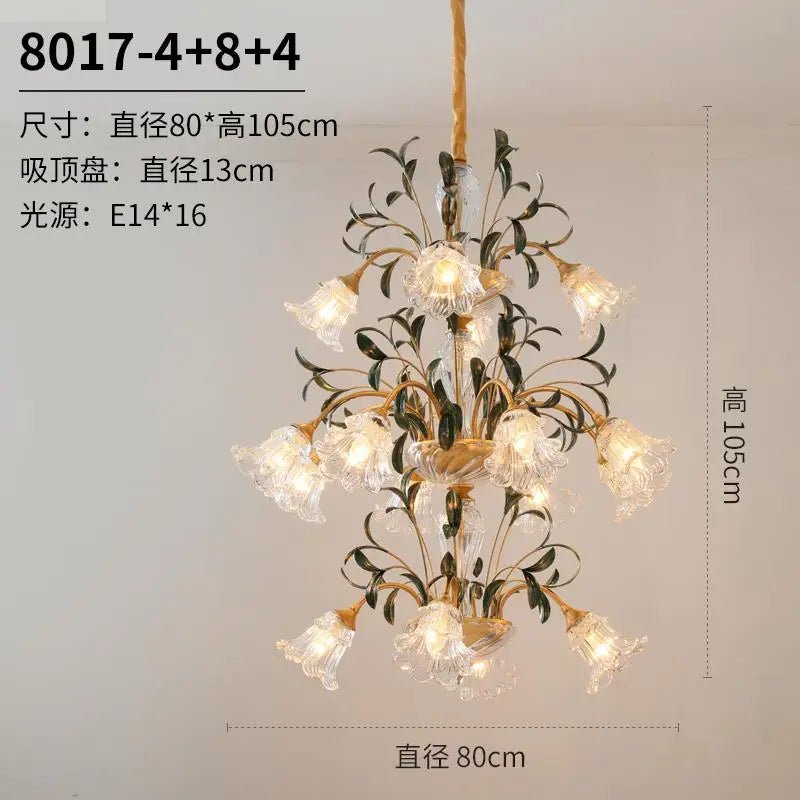 lustre moderne à double style pour bâtiment et hôtel - vue 5 sur 12