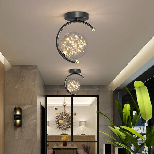 lustre led moderne pour décoration de la maison - vue 5 sur 10