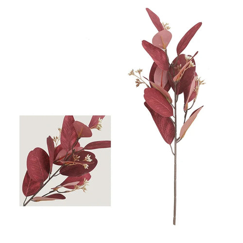 branche d eucalyptus artificielle décoration jardin balcon plante simulée - vue 12 sur 11