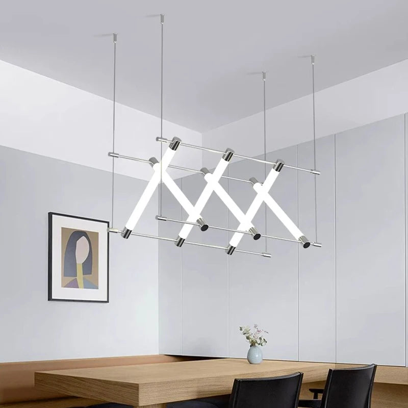 lustre de plafond modernes pour salle à manger luminaire pour éclairage intérieur de salon - vue 5 sur 12