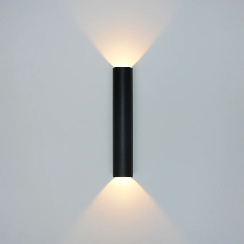 applique murale led en aluminium haut et bas au40 - vue 2 sur 8