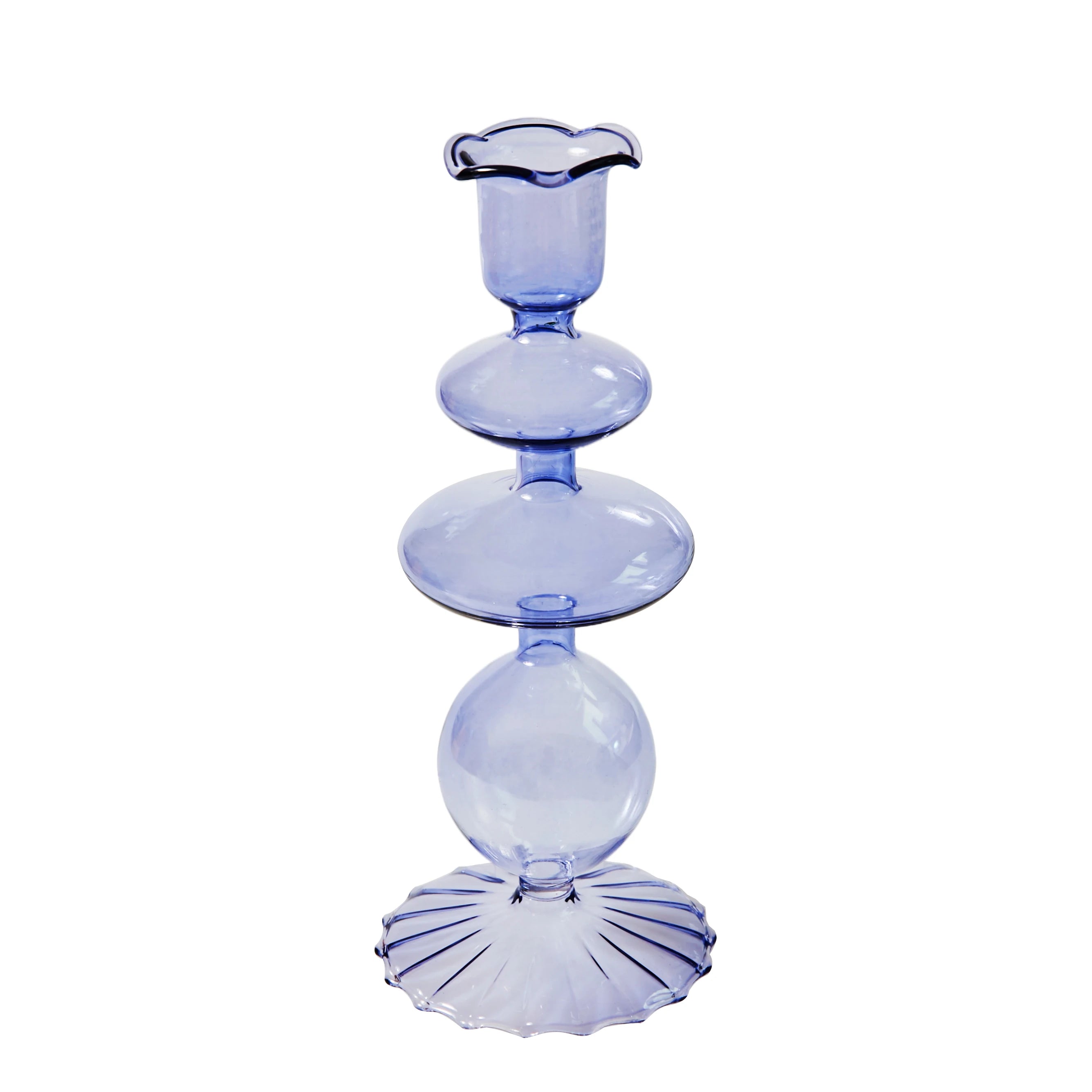 bougeoirs en verre pour décoration de mariage et cadeau Noël - vue 15 sur 24