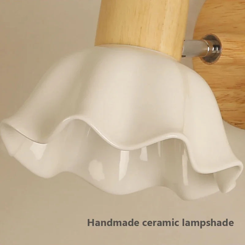 applique murale nordique en bois pour intérieur moderne - vue 4 sur 9