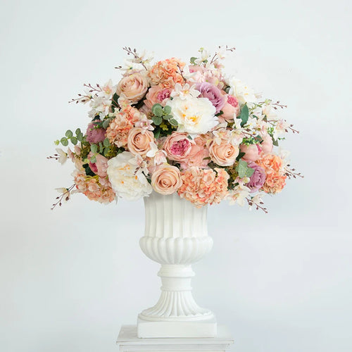 boules de fleurs artificielles en soie pour décoration de mariage et photo - vue 21 sur 22