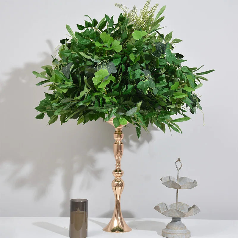 boule de plantes artificielles pour décoration de mariage et événements - vue 3 sur 8