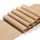 Chemin de table en jute decoration champetre mariage