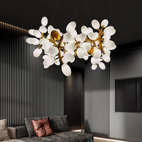 Modern Designer Dining Room Led Chandelier Living Room Grape Chandelier Bedroom Home Decor Hotel, Meeting Room Gloss Chandelier - vue 2 sur 15