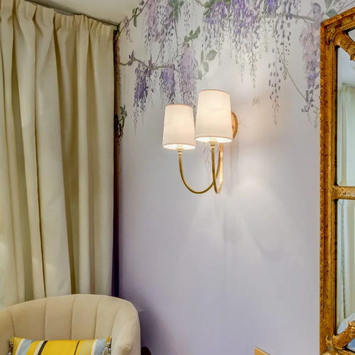 Appliques murales modernes intérieur en laiton applique pour chambre salon applique murale décor à la maison chevet applique murale éclairage - vue 4 sur 9