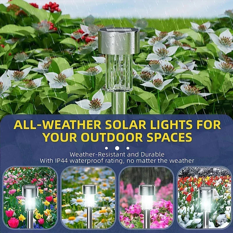 lampes solaires d'extérieur pour jardin et décoration de paysage - vue 6 sur 9