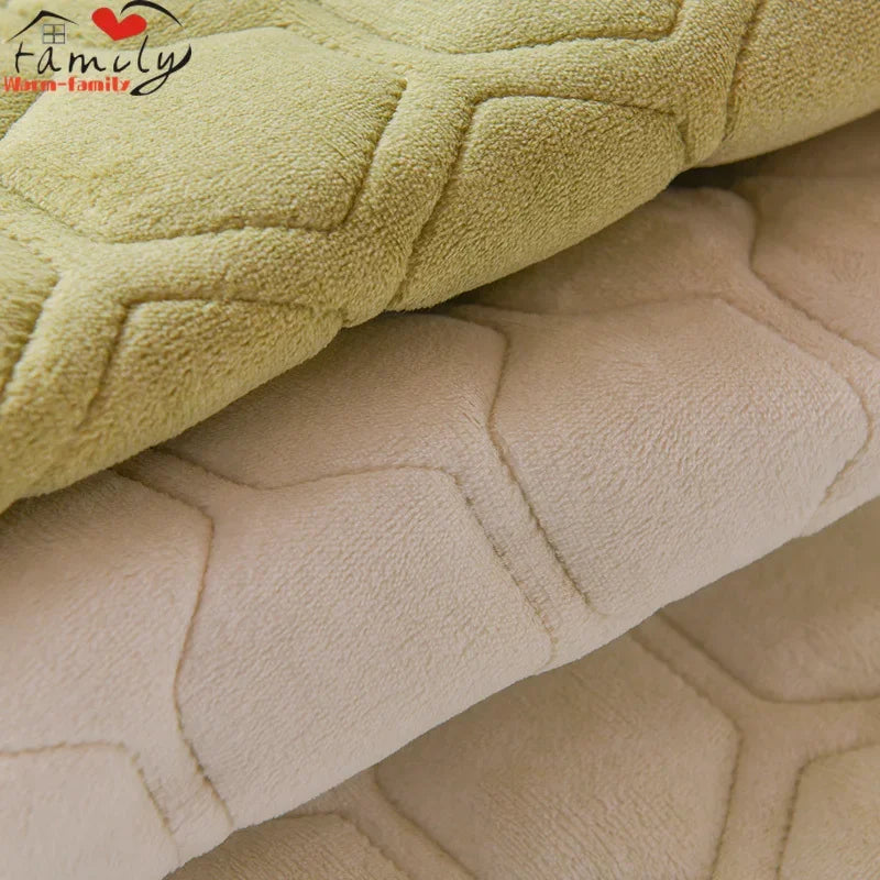 surmatelas doux pour étudiants en peluche pour lit simple ou double - vue 2 sur 18
