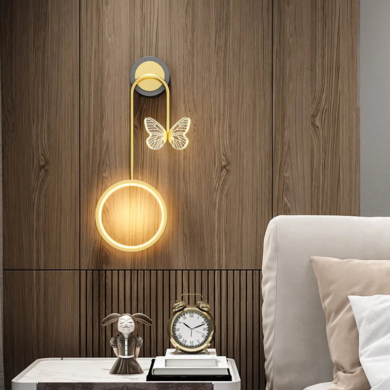 applique murale à led design nordique pour éclairage créatif intérieur - vue 4 sur 12