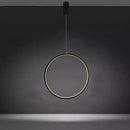 suspension circulaire à led pour intérieur moderne