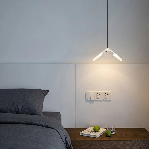 Suspension LED volantes modernes pour salle à manger - vue 3 sur 10