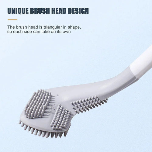 ensemble moderne de brosses hygiéniques pour salle de bain - vue 2 sur 9