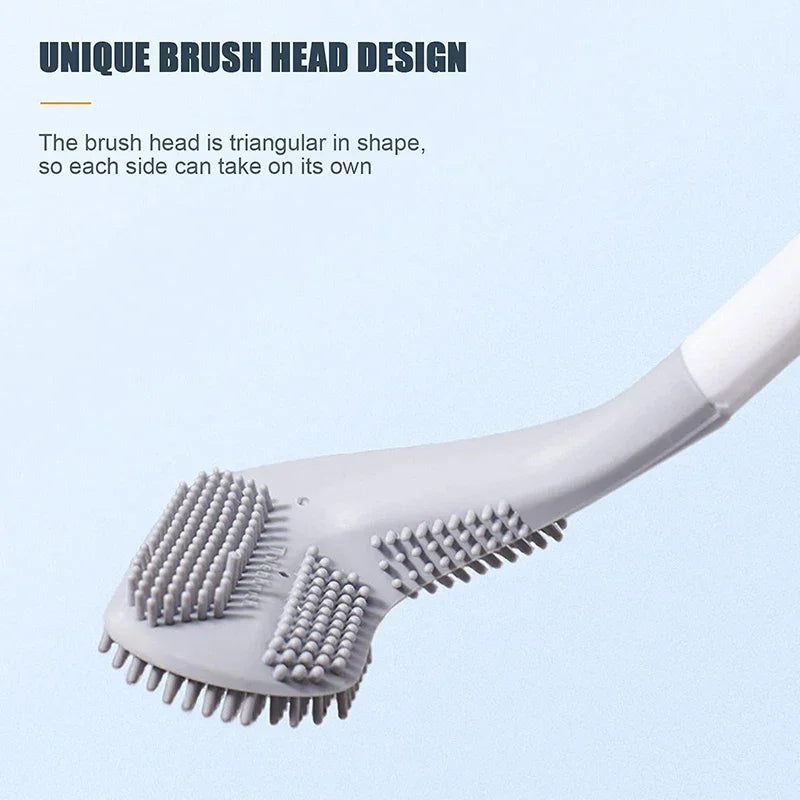 ensemble moderne de brosses hygiéniques pour salle de bain - vue 2 sur 9