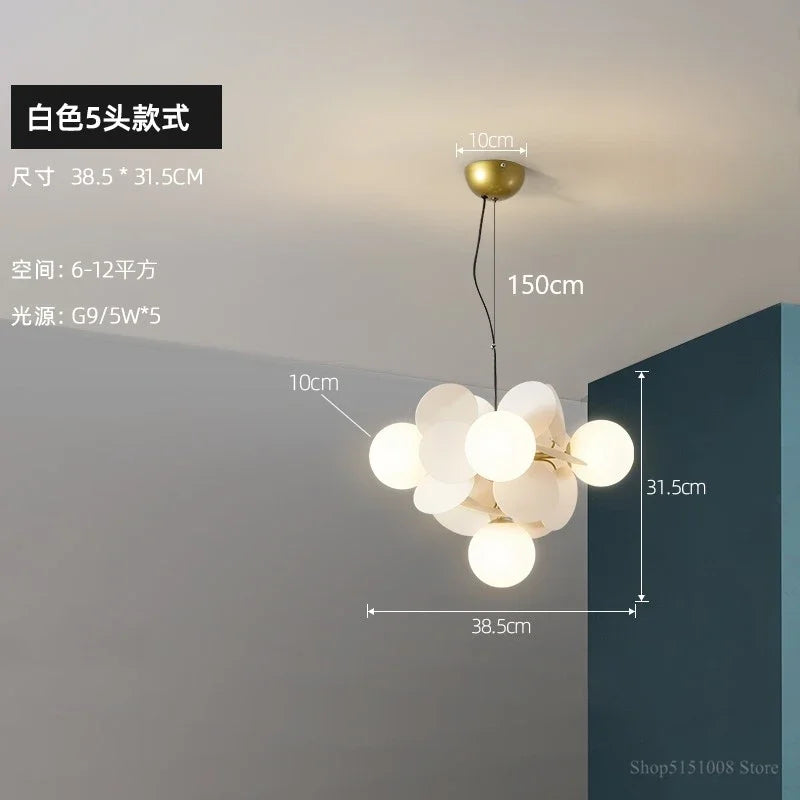 lampe design nordique créative pour ambiance chaleureuse et originale - vue 23 sur 24