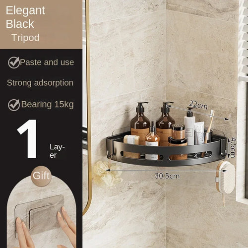 supports de rangement pour shampoing sans perforation pour douche - vue 9 sur 9