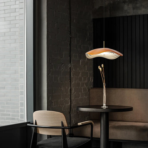 lustre d'art moderne minimaliste wabi-sabi pour bar créatif - vue 3 sur 14