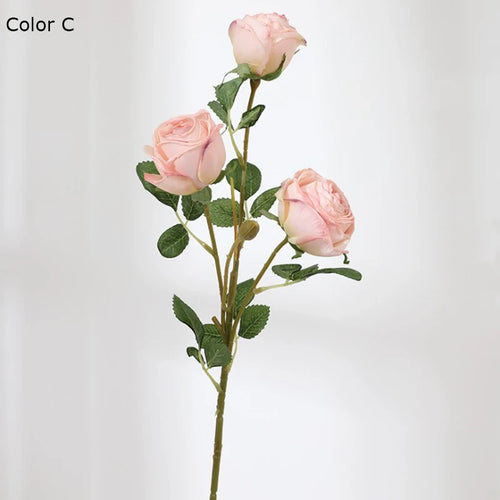 têtes de peinture à lhuile fleur de rose décoration florale mariage - vue 11 sur 11