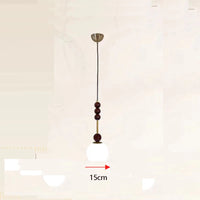 Applique murale Vintage en bois et verre