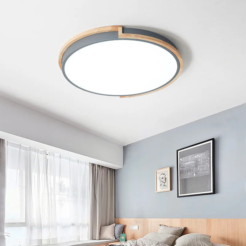 Plafonnier moderne à LEDs lumière Macaron pour chambre salon salle à manger allée décor à la maison - vue 6 sur 24