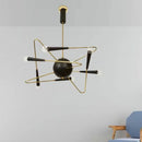 suspension nordique design industriel éclairage moderne pour intérieur