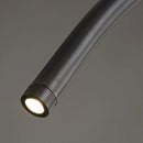 suspension modernes en laiton doré 2/4/6 led hauteur réglable