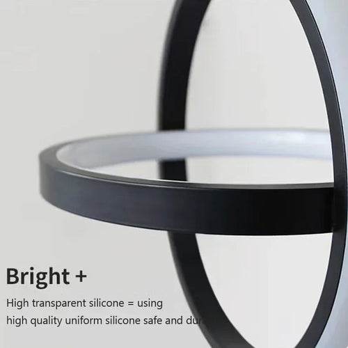 lustre moderne à LED pour un éclairage élégant et décoratif - vue 7 sur 15