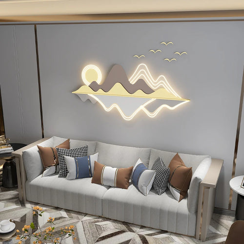 applique murale moderne décorative pour intérieur créatif et élégant - vue 5 sur 10