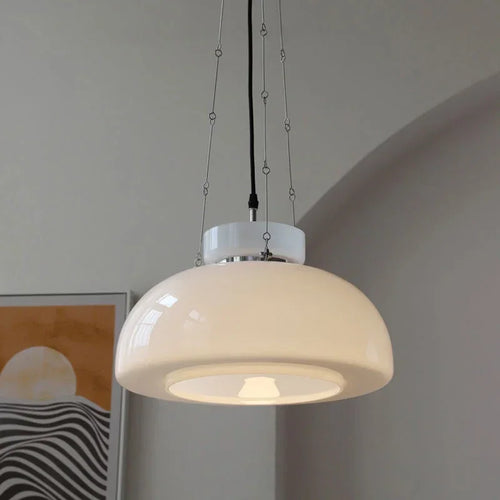 lustre en verre nordique pour décoration intérieur moderne - vue 4 sur 7