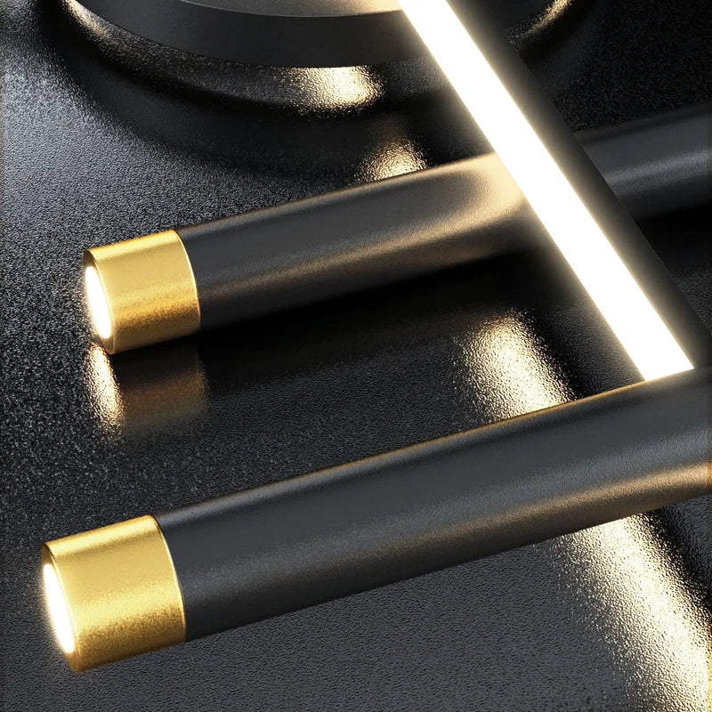 Plafonnier Led suspendu au design nordique moderne - vue 6 sur 21